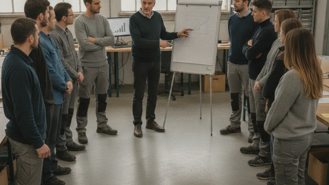 Dans une PME, le plan de communication interne tient sur une seule page présentée à toute l'équipe
