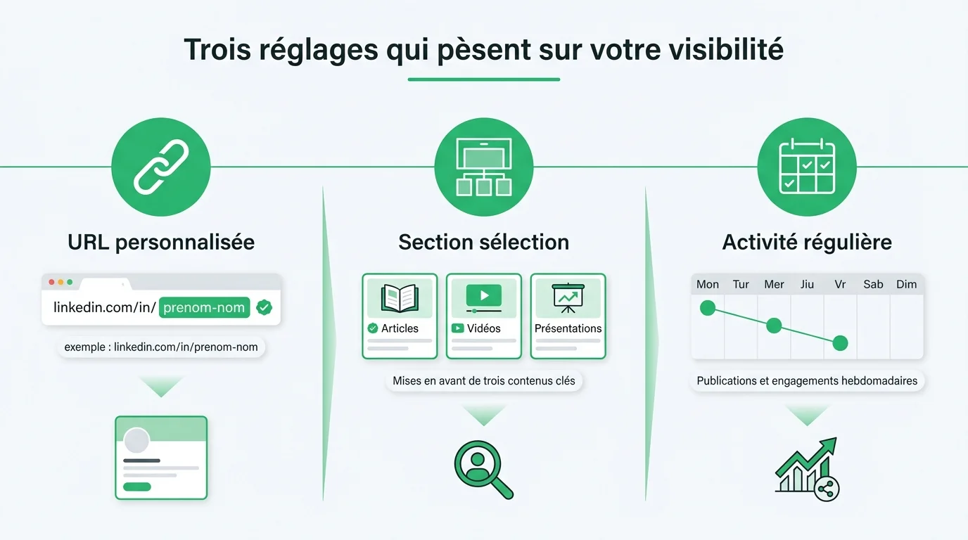 Trois réglages qui pèsent sur votre visibilité